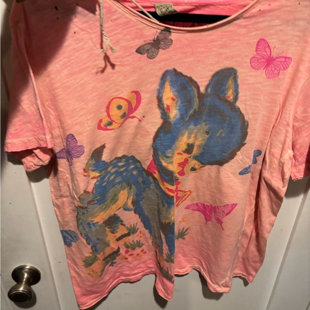 NWT Magnolia Pearl My Pet Tee - Azalea Dip Dye - Picture 5 of 6
